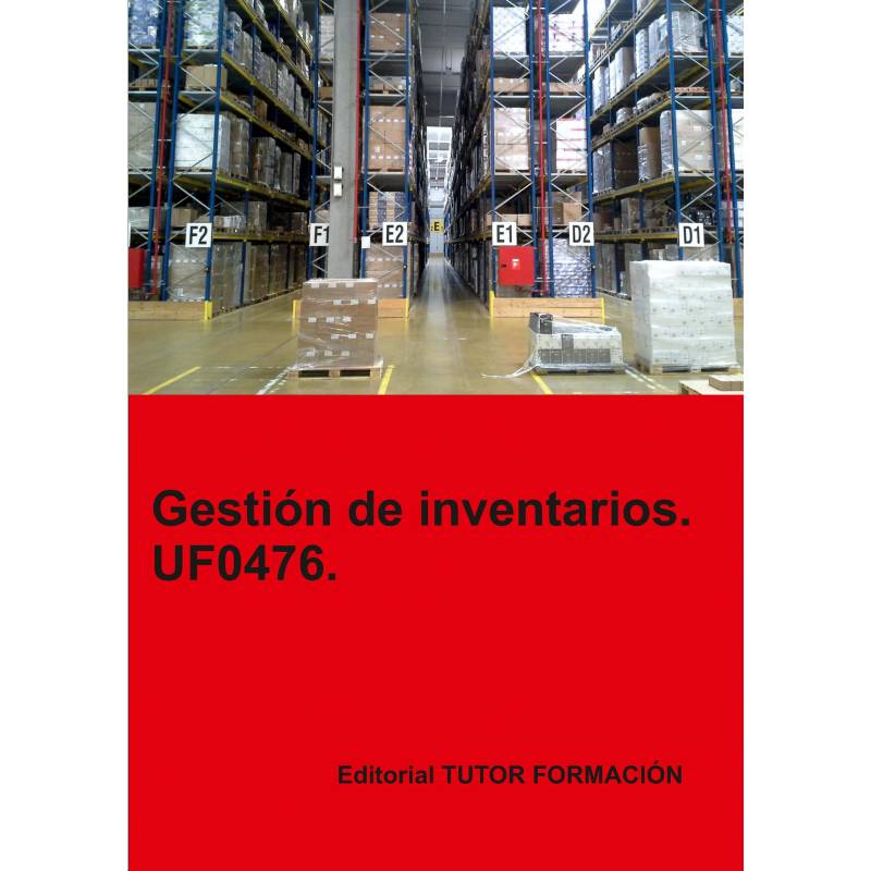 Comprar PDF Gestión de inventarios UF0476