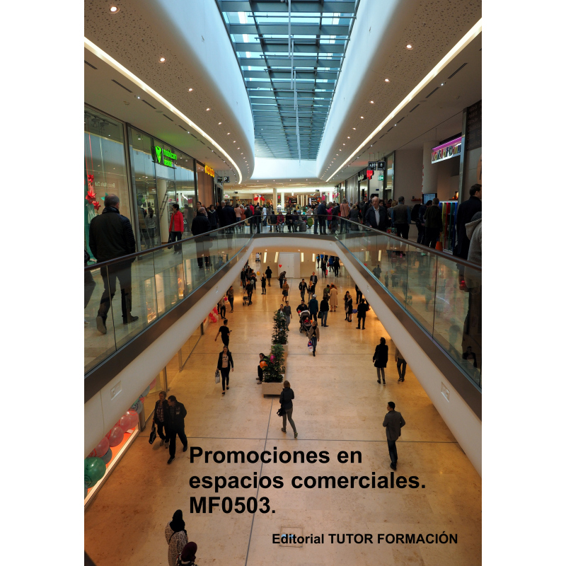 Promociones en espacios comerciales. MF0503.