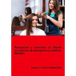 Comprar Manual Recepción y atención al cliente en salones de peluquerí