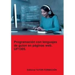 Comprar Manual Programación con lenguajes de guion en páginas web. UF1305.