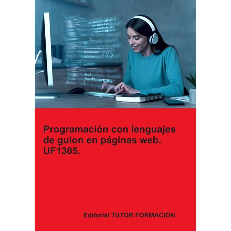 Comprar Manual Programación con lenguajes de guion en páginas web. UF1305.