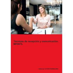 Comprar Manual Técnicas de recepción y comunicación. MF0975.