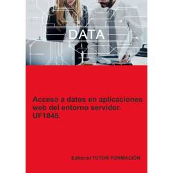 Comprar Manual Acceso a datos en aplicaciones web del entorno servidor. UF1845.