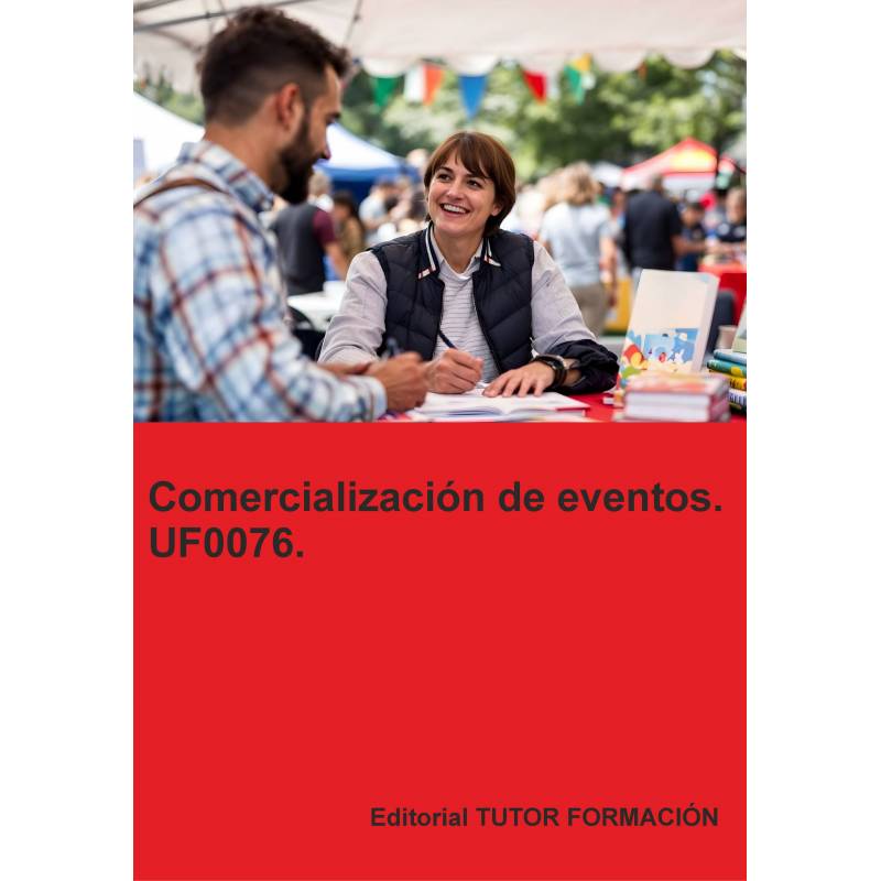 Comprar Manual Comercialización de eventos. UF0076.