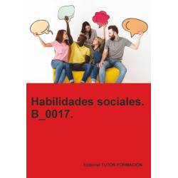 Comprar Manual Habilidades sociales. B_0017.