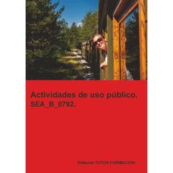 Comprar Manual Actividades de uso público. SEA_B_0792.