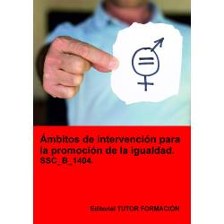 Comprar Manual Ámbitos de intervención para la promoción de igualdad. SSC_B_1404.
