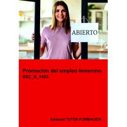 Comprar Manual Promoción del empleo femenino. SSC_B_1403.