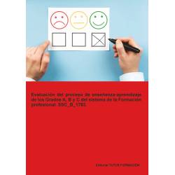 Comprar Manual Evaluación del proceso de enseñanza-aprendizaje de los grados A, B y C del Sistema de la Formación Profesional.