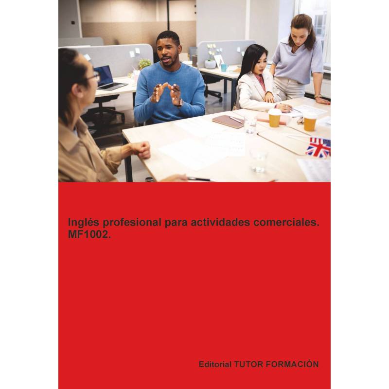 Comprar Manual Inglés profesional para actividades comerciales. MF1002.